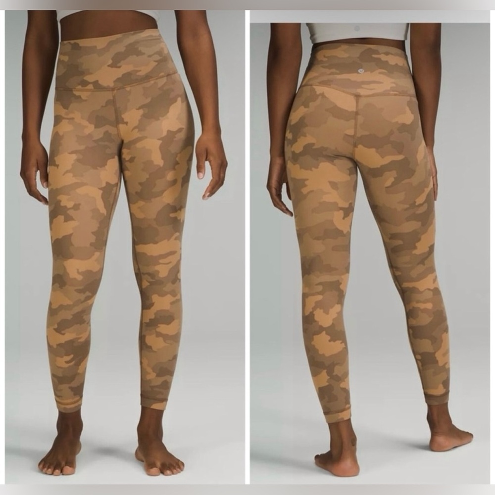 Lululemon Align Leggings 25” (camo)